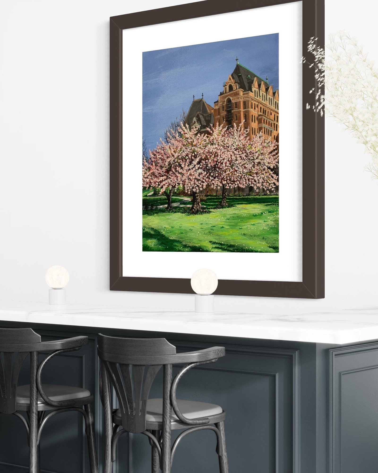 Empress Victoria Painting Framed
