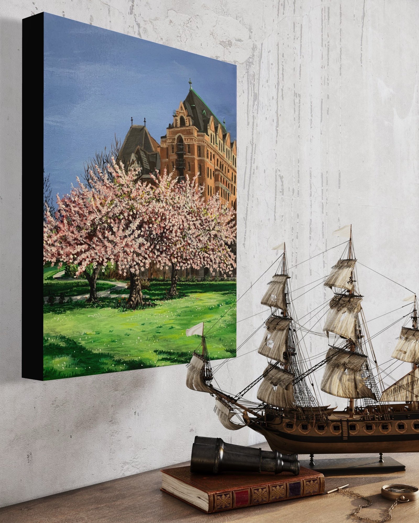 Empress Victoria Painting Canvas